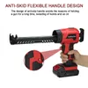 Caulking Gun 7000RPM Cordless Electric Glue Multi-function Handheld Sewing Seams Sealant with 2 Battery 221128