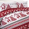 Ensembles de literie Ensemble de housse de couette de Noël Flocon de neige Rouge Elk Reineer Arbre Reine Roi Double Twin Unique Enfant Enfant Adulte Année Cadeau 221125