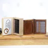 Garden Decorations 1Pcs 112 Dollhouse Miniature Accessories Mini Wooden Cigar Case Simulation Box Model for Doll House Home Decoration 221126