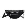 Waist Bags PU Leather Women Chest Fashion Solid Color Banana Travel Phone Pouch Female Belt Purse Crossbody 221125