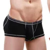 Underpants Mens Sexy Modal Bulge Pouch Boxer Low Waist Trunk Shorts Underwear Boxershorts Sweat-absorbing Breathable Gays Boxers