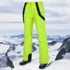 스키 팬츠 겨울 따뜻한 Dikke Snowboard en Ski Broek 야외 Vrouwen Ademende Waterdichte Voor Wandelen Hardlopen