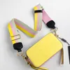 designer snapshot multicolor shoulder bags camera women fashion tie dye luxury leather crossbody glitter strap purse grey bag With