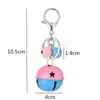 Creative Bell Bell Carepon Candy Candy Colorsing Color Metal Key Chain Bag Bag Pant