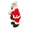 Christmas Decorations Christmas Decorations Electric Santa Claus Dolls Funny Singing Dancing Chrismas Toy Children Gifts Home Decor Dhvo5