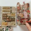 Yapışkan Çıkartmalar 20 Sheets Vintage Pet Sticker Kitap DIY Diary Kelebek INS Albüm Scrapbooking Retro Çiçek Malzeme Kağıt Dekoratif Çıkartmalar 221128