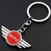 Mini Car Logo Chiech Ceychain الذي صنعته سلسلة المفاتيح المعدنية لـ BMW Mini Badge 4S Shop Higdts Higdts Car Club Mission