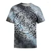 Men's T Shirts Midnight Bliss Shirt Cool Starlight Totem Summer Top Hipster Hip Hop Streetwear Short Sleeve Casual T-shirt