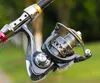 All-metal Spinning Reels Fishing Gear Made of Spinning Rods and Anchor Fish