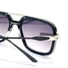 Новые солнцезащитные очки для дизайна модного дизайна 57ZS Square Frame Популярные и щедрые стиль Универсальный наружный UV400 защита очков