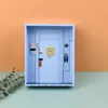 Toalhas racks de amigos Key titular Monicas Door de madeira Porta roxa Chave de chaveiro Amigo Decoração de casa pendurada Tecla de armazenamento Decoração de parede para presentes 221128