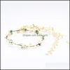 Couronnes de fleurs décoratives Couronnes de fleurs artificielles Bandeau de cheveux Huit bourgeons Mitcolor Enfants Fleur de prunier Couronne décorative Ha Dh6Ls