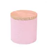 Storage Bottles High-end European-style Wood Grain Horse-shaped Round Tin Cookie Box Boutique Packaging Cosmetic Containers