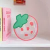 Sacs à cosmétiques Kawaii acrylique porte-stylo organisateur de bureau Transparent mignon fleur multifonctionnel bureau papeterie maquillage boîte de rangement