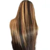 女性用の色付きウィッグ毎日の合成コスプレグラデーショングラディエントカラーウィッグミドルパーツストレートカールローズネット卸売と偽の髪