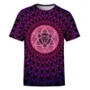 Men's T Shirts Midnight Bliss Shirt Cool Starlight Totem Summer Top Hipster Hip Hop Streetwear Short Sleeve Casual T-shirt