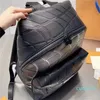 2022 Bolsas de pacote de bolsas masculinas e femininas Impressão de mochilas de impressão de desenho de modelo neutro da bolsa de luxo para homens mochilas mochilas moda mochilas