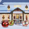 Kerstdecoraties 60 cm Ball Decoratie grappig speelgoed buitensfeer opblaasbaar speelgoed voor huisgeschenk oon navida 221125