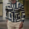 Men's Sweaters Patchwork Knitted Sweaters Men Casual Crewneck Sweatshirts Warm Pullovers Long Sleeve Knitwear Jumpers Thermal Underwear Tops 221128