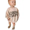 Pullover Milancel Children's Hoodie Autumn Boys 'Casual Sweatshirt Girls' Alfabettryck 221125