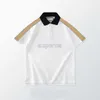 22SS High Qaulity Summer Mens Designers Polo Tees T COMAS Fashion Casual Mangas cortas Camiseta de París Camisetas
