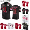 Football Jerseys 11 Jax Smith-njigba Ohio State Buckeyes 2022 Rose Bowl Jersey Chris Olave Garrett Wils C J Stroud Trevey