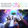 Ny E27 SMART LED Light RGB Wireless Bluetooth -högtalare BULB LAMP MUSIC Spela Dimble 12W Music Player Audio med 24 Keys Remote Control