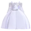 Girl's Dresses One Shoulder Princess Dress Kids Clothes For Girl Evening Wedding Party Gown Costume Children Clothing 310 Years Vestido 221125