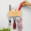 Hooks Rails Rack Storage Key Wood Hanger Home Wall Vintage Hallway Space Saving Small Bedroom Door Back Decorative Room 221128