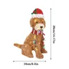 Decorazioni da giardino Goldendoodle Holiday Living 36x16cm Christmas LED Light Up Fluffy Doodle Dog Decor con stringa Decorazione esterna 221125