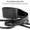 Bälten Kvinnor Soft Leather Belt Ladies Lace Up Wide Wrap Around midjeband Band Bow Dress Shirt Decoration Spring Autumn