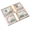 Replica US Fake money kids play toy or family game paper copy banknote 100pcs pack219K 3UZDI