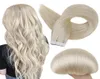 Cinta en extensiones 1626 pulgadas brasileño Virgin Human Hair Extension 20pcs Camina de piel de piel Silky Stragiht Mutli Colors1182006