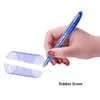 Gel stylos effacés en gel stylo set ballpoint pens tige 05 mm recharge muticolors encre manche lavable papeterie de papeterie de bureau d'écriture