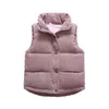 Gilet Automne Filles Chaud Gilet Hiver Garçons Épaissir Enfants Survêtement Bébé Enfants Adolescents Coton Vestes Pour 310 Ans 221125