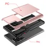 SGP Hybrid Slide Card Slots Cases For Samsung Galaxy S23 Ultra S22 S21 FE Note 20 S20 Hard Back Phone Funda Conque