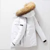 Doudoune de haute qualité pour les amoureux Canada taille gooes belle expédition marque de mode étudiant hommes vestes d'hiver manteau coton vêtements hommes parkas