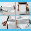 Greeting Cards 50PcsLot Envelope bags Plastic Express Storage Bags White Color Mailing Self Adhesive Seal Courier Bag 221128