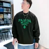 Tasarımcı Erkek Hoodies Sweatshirts Sonbahar Kış Kazak 3D Havlu Nakış Erkek Kadınlar Gevşek Yuvarlak Boyun Üstü