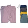 Yoga Rápula de umidade respirável e respirável Pocket Nylon Pocket 5 "8 Cores Designer Lu Sports Leggings Gináste