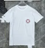 Classic Luxury Men's t Shirt Ch Brand Tops Tees Men Women Sanskrit Letter Sweatshirts Short Sleeve Horseshoe Designer Couple T-shirts Cross Unisex Tee Shirts X6mg