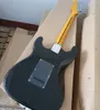 6 Strings Black Relic Guitar With SSS Pickups