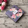 Present Wrap 5 PCS Candy Box For Wedding Party Födelsedagsblommor Sakura Drawer Paper Cake Chocolate Packaging Cardboard