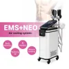 Stimolazione muscolare elettrica Macchina dimagrante con 4 maniglie Perdita di peso Costruzione Muscolo Ems Neo RF Body Sculpture Beauty Equipment