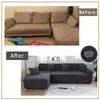 Chair Covers Jacquard Stretch Sofa Cover For Living Room Slipcover Sectional Couch Furniture Protector 1/2/3/4 Seater Funda