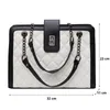 Moda donna grandi borse in pelle vintage donna spalla donna desinger tote per ragazza borse a tracolla borsa nera bolso mujer