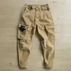 Pantalones de hombre Cargo Great Transpirable Training Slacks Multi Pockets Hombres de mediana altura para escalar montañas