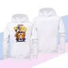 Local Warehouse Heat transfer Blank Sublimation White Hoodies Long Sleeve Hooded Sweater Polyester Mixed Sizes Z11