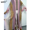 Women's Wool Blends WINYI woman Winter tassel Knitted cardigan coat Loose Christmas Fashion hipster party dress Thick Warm free size Female cloke 221129