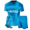 22 23 MarseilleS camisas de futebol MILIK maillot pé GUENDOUZI PAYET CLAUSS GERSON VERETOUT ALEXIS HARIT camisas de futebol Masculino Criança fora terceira casa 30º